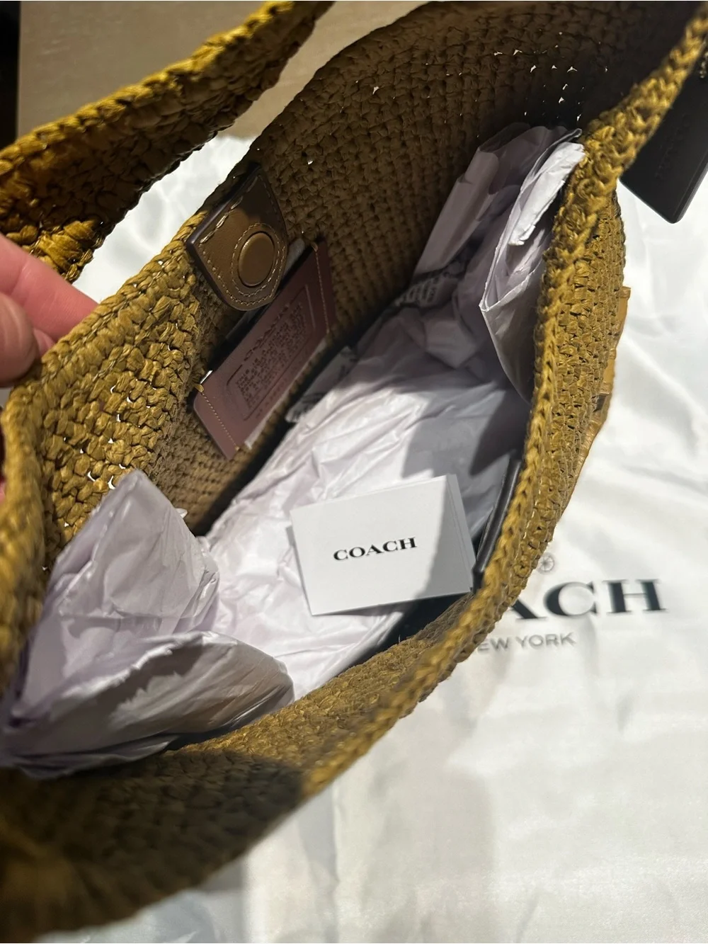 Coach Brooklyn Shoulder Bag 28 in muted olive
